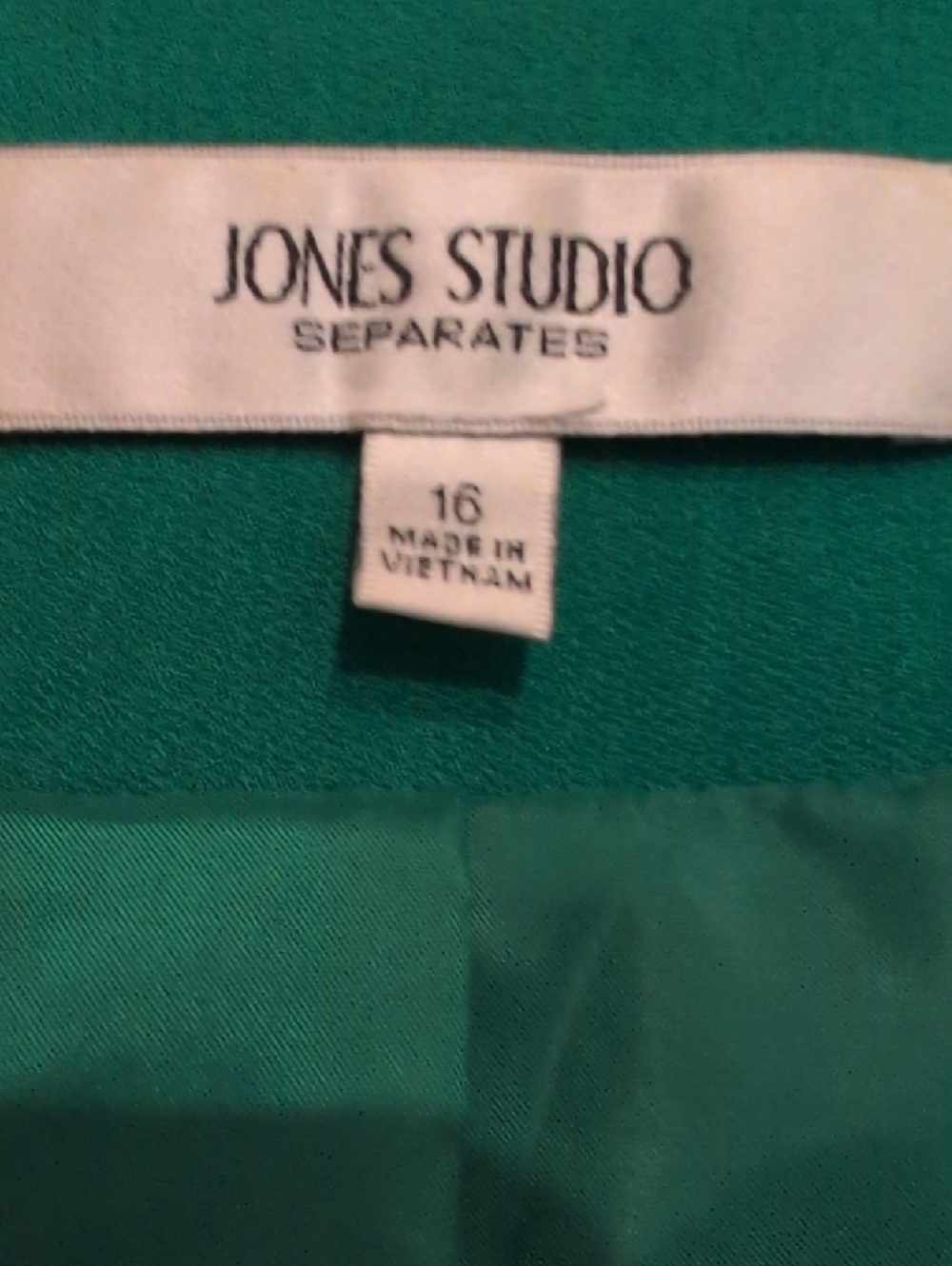 Jones Studio Emerald Open-Front Blazer - Picture 2 of 3